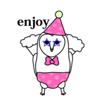 barn owl and friends 2 sticker #8405458