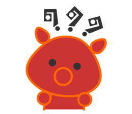 Mad Pig sticker #8405629