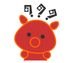 Mad Pig sticker #8405629