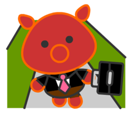 Mad Pig sticker #8405631