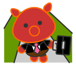 Mad Pig sticker #8405631