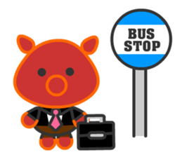 Mad Pig sticker #8405632