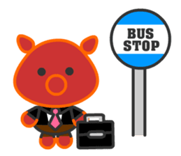 Mad Pig sticker #8405632