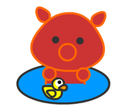 Mad Pig sticker #8405638