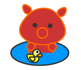 Mad Pig sticker #8405638