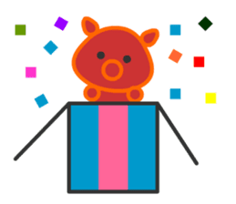 Mad Pig sticker #8405652