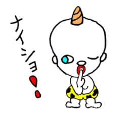 Baby Demon - JAPANESE sticker #8405756