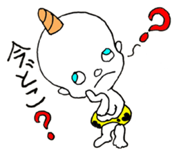 Baby Demon - JAPANESE sticker #8405760