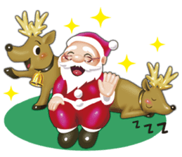 Happy Santa Claus sticker #8406150