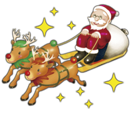 Happy Santa Claus sticker #8406153