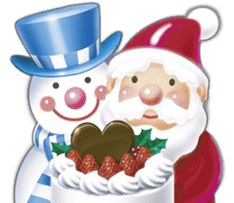 Happy Santa Claus sticker #8406155