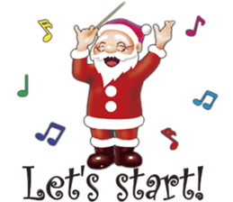 Happy Santa Claus sticker #8406157