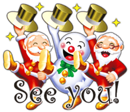 Happy Santa Claus sticker #8406170