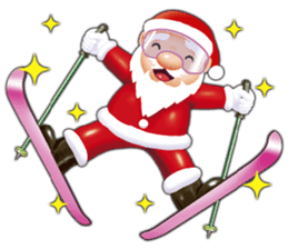 Happy Santa Claus sticker #8406176