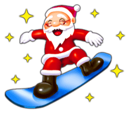 Happy Santa Claus sticker #8406178
