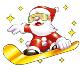 Happy Santa Claus sticker #8406180