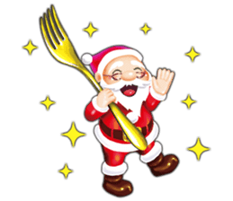 Happy Santa Claus sticker #8406182