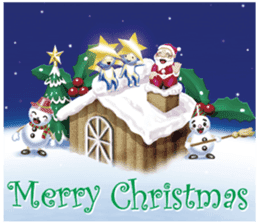 Happy Santa Claus sticker #8406185