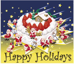 Happy Santa Claus sticker #8406186