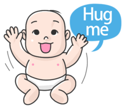 O.H baby sticker #8406285