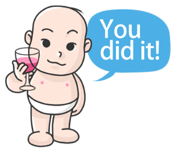 O.H baby sticker #8406291