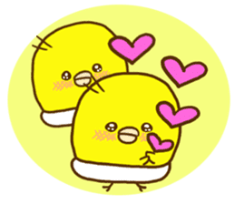 Malicious language baby chick sticker #8406678