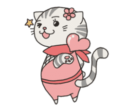 Cat Shinobu2 sticker #8407153