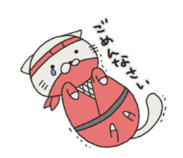 Cat Shinobu2 sticker #8407160