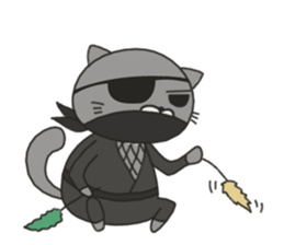 Cat Shinobu2 sticker #8407182