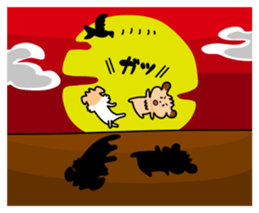 Dog wire Ducks & Jack Russell sticker #8408462