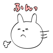 Selfish bunny-chan sticker #8408755