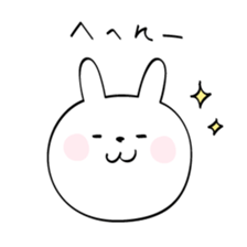Selfish bunny-chan sticker #8408758