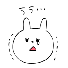 Selfish bunny-chan sticker #8408767