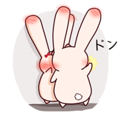 Little Unicorn Bunny 3 sticker #8408869