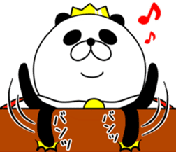king panda. sticker #8409073