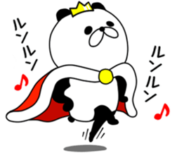 king panda. sticker #8409074