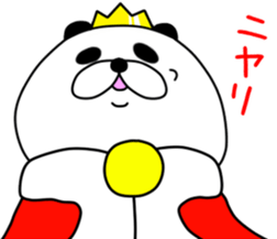 king panda. sticker #8409093