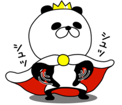 king panda. sticker #8409098
