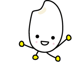 Cute Lovely Kawaii rice princess MAIMU 2 sticker #8409628