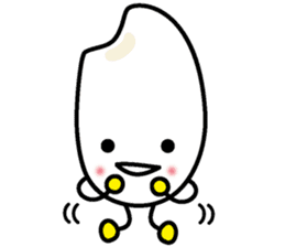 Cute Lovely Kawaii rice princess MAIMU 2 sticker #8409635