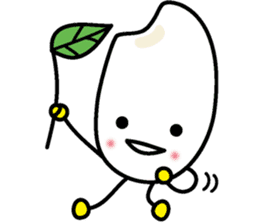 Cute Lovely Kawaii rice princess MAIMU 2 sticker #8409636