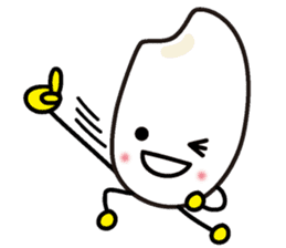 Cute Lovely Kawaii rice princess MAIMU 2 sticker #8409639
