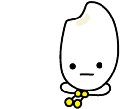 Cute Lovely Kawaii rice princess MAIMU 2 sticker #8409641