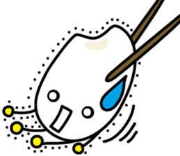 Cute Lovely Kawaii rice princess MAIMU 2 sticker #8409642