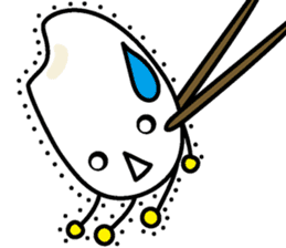 Cute Lovely Kawaii rice princess MAIMU 2 sticker #8409643