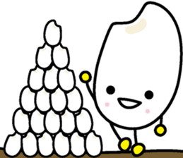 Cute Lovely Kawaii rice princess MAIMU 2 sticker #8409645