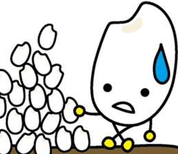 Cute Lovely Kawaii rice princess MAIMU 2 sticker #8409646