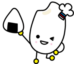 Cute Lovely Kawaii rice princess MAIMU 2 sticker #8409648