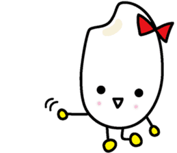 Cute Lovely Kawaii rice princess MAIMU 2 sticker #8409649