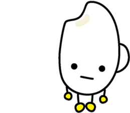 Cute Lovely Kawaii rice princess MAIMU 2 sticker #8409652